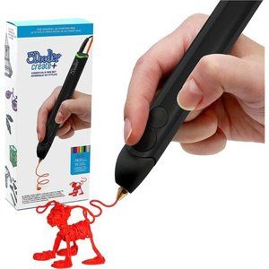 Create+ 3D Printing Pen for Teens,Adults & Creators!-Black (2023 Model)